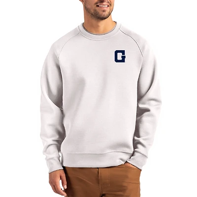 Men's Cutter & Buck Gray Georgetown Hoyas Roam Recycled Pullover