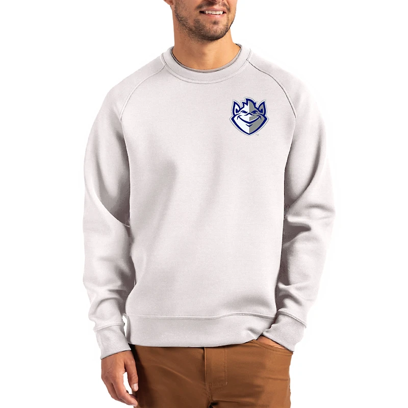 Men's Cutter & Buck Gray Saint Louis Billikens Roam Recycled Pullover