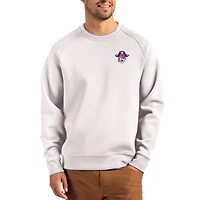 Men's Cutter & Buck Gray ECU Pirates Roam Recycled Pullover