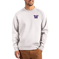 Men's Cutter & Buck Gray Washington Huskies Roam Recycled Pullover