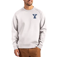 Men's Cutter & Buck Gray Yale Bulldogs Roam Recycled Pullover