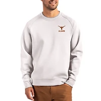Men's Cutter & Buck Gray Texas Longhorns Roam Recycled Pullover