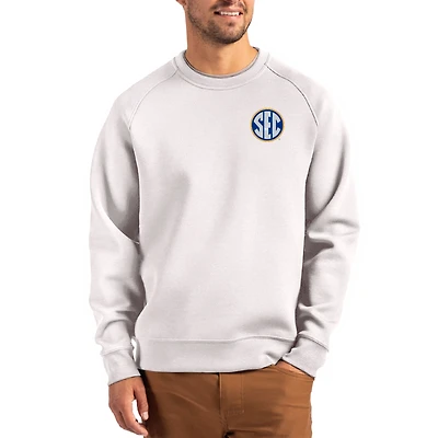 Men's Cutter & Buck Gray SEC Gear Roam Recycled Pullover