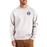 Men's Cutter & Buck Gray SEC Gear Roam Recycled Pullover