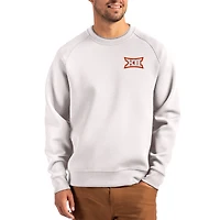 Men's Cutter & Buck Gray Big 12 Gear Roam Recycled Pullover