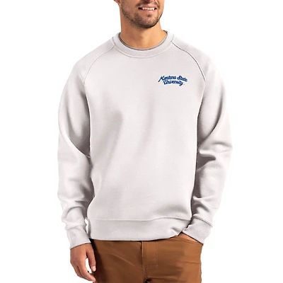 Men's Cutter & Buck Gray Montana State Bobcats Roam Recycled Pullover