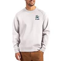 Men's Cutter & Buck Gray Notre Dame Fighting Irish Roam Recycled Pullover