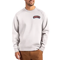 Men's Cutter & Buck Gray Delaware State Hornets Roam Recycled Pullover