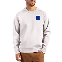 Men's Cutter & Buck Gray Duke Blue Devils Roam Recycled Pullover