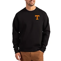 Men's Cutter & Buck Black Tennessee Volunteers Roam Recycled Pullover