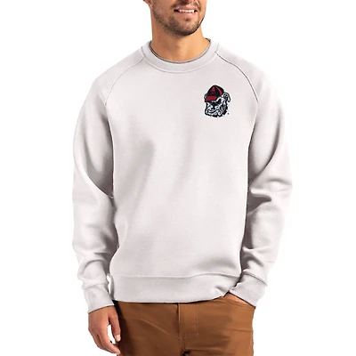 Men's Cutter & Buck Gray Georgia Bulldogs Roam Recycled Pullover