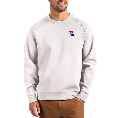 Men's Cutter & Buck Gray Louisiana Tech Bulldogs Roam Recycled Pullover
