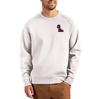 Men's Cutter & Buck Gray Ole Miss Rebels Roam Recycled Pullover