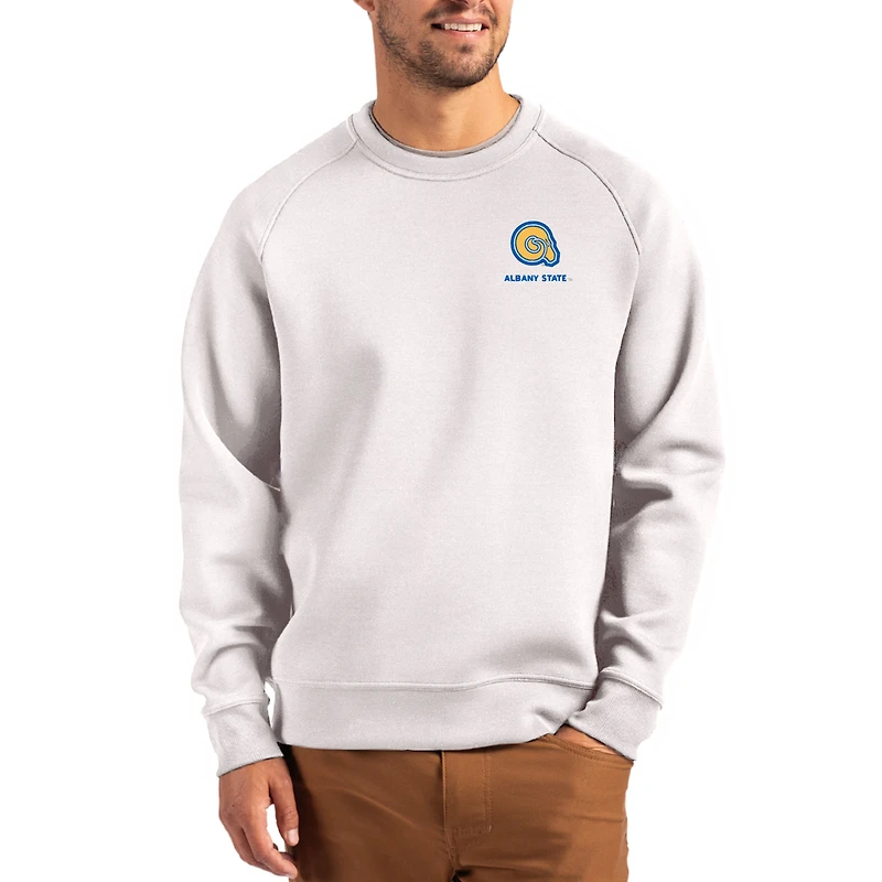 Men's Cutter & Buck Gray Albany State Golden Rams Roam Recycled Pullover
