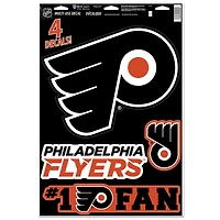 WinCraft Philadelphia Flyers Primary 11'' x 17'' Multi-Use Decal Sheet