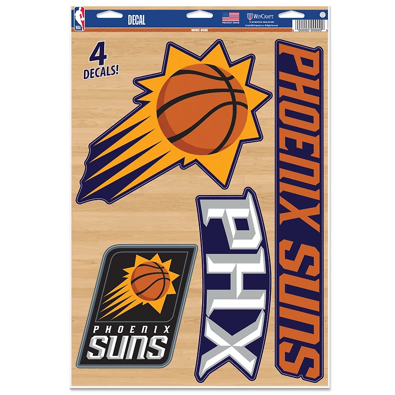 WinCraft Phoenix Suns Primary 11'' x 17'' Multi-Use Decal Sheet