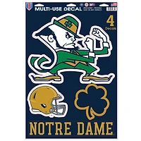 WinCraft Notre Dame Fighting Irish Primary 11'' x 17'' Multi-Use Decal Sheet