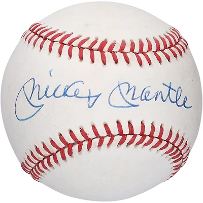 Mickey Mantle New York Yankees Autographed Grade 9 Baseball - PSA AO30948