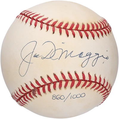Joe DiMaggio New York Yankees Autographed Baseball - Limited Edition of 1,000 - BAS AE11815