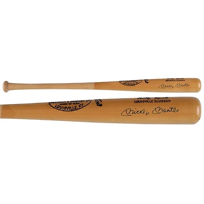 Mickey Mantle New York Yankees Autographed Louisville Slugger Bat - BAS BQ84424