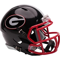 Georgia Bulldogs Riddell Black Speed Replica Mini Helmet