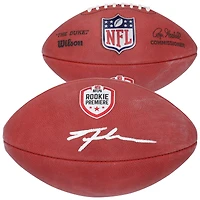 Authentic Event-Used: Tyler Shough New Orleans Saints Autographed Wilson Duke 2025 NFL Rookie Premiere Football