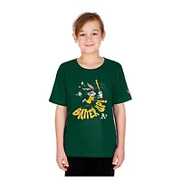 Youth New Era  Green Athletics Looney Tunes T-Shirt