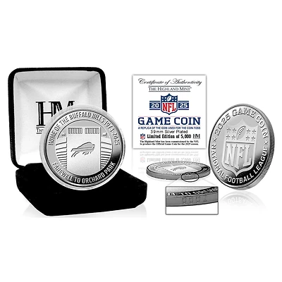 Highland Mint Buffalo Bills 2025 Coin Toss Silver Coin