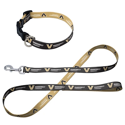 WinCraft Vanderbilt Commodores Pet Leash and Collar Set