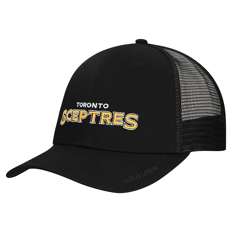 Unisex Black Toronto Sceptres Meshback Adjustable Hat