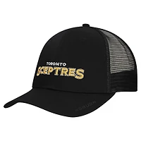 Unisex Black Toronto Sceptres Meshback Adjustable Hat