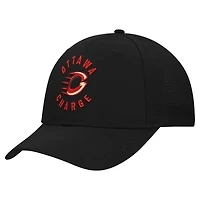 Unisex Black Ottawa Charge Performance Adjustable Hat