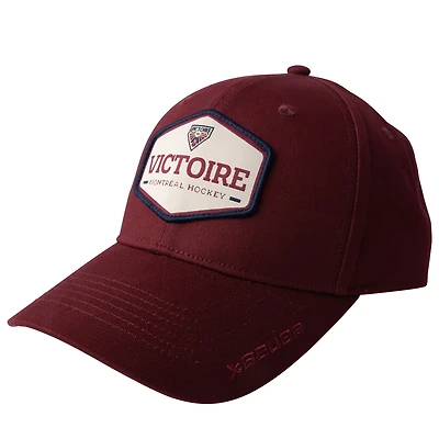 Unisex  Maroon Montreal Victoire Patch Snapback Hat
