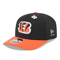 Men's New Era  Black/Orange Cincinnati Bengals 2026 NFL Draft 9SEVENTY Adjustable Hat