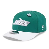 Men's New Era  Green/White New York Jets 2026 NFL Draft 9SEVENTY Adjustable Hat