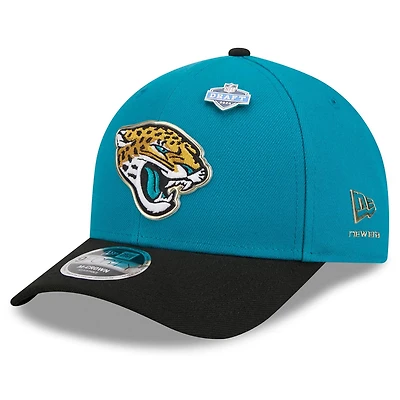 Men's New Era  Teal/Black Jacksonville Jaguars 2026 NFL Draft 9FORTY M-Crown Adjustable Hat
