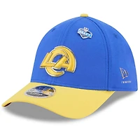 Men's New Era Royal/Gold Los Angeles Rams 2026 NFL Draft 39THIRTY Flex Hat