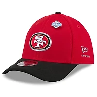 Men's New Era  Scarlet/Black San Francisco 49ers 2026 NFL Draft 39THIRTY M-Crown Flex Hat
