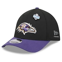 Men's New Era  Black/Purple Baltimore Ravens 2026 NFL Draft 39THIRTY M-Crown Flex Hat