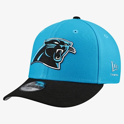 Youth New Era Blue/Black Carolina Panthers 2026 NFL Draft Pre-Curved 9FIFTY Snapback Hat