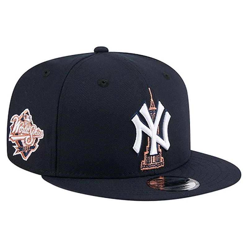 Men's New Era Navy New York Yankees Empire State 9FIFTY Snapback Hat