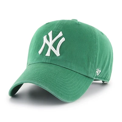Men's '47 Green New York Yankees Heritage Clean Up Adjustable Hat