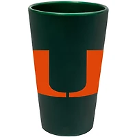 WinCraft Miami Hurricanes 16oz. Silicone Pint Glass