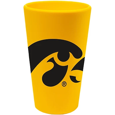 WinCraft Iowa Hawkeyes 16oz. Silicone Pint Glass