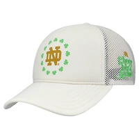 Men's Under Armour  Cream Notre Dame Fighting Irish Cheer Her Name Sportstyle Foam Adjustable Hat