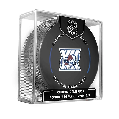 Colorado Avalanche Inglasco 30th Anniversary Season Official Game Puck