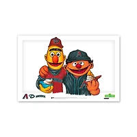 Arizona Diamondbacks Bert & Ernie 11" x 17" Sesame Street Poster Print