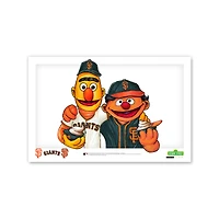 San Francisco Giants Bert & Ernie 11" x 17" Sesame Street Poster Print