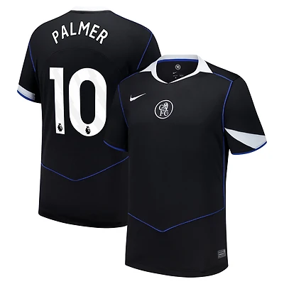 Men's Nike Cole Palmer Black Chelsea 2025/26 Third Replica Player Jersey
