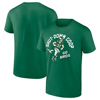 Men's Cooper DeJean Kelly Green Philadelphia Eagles Player Illustrative Pack T-Shirt